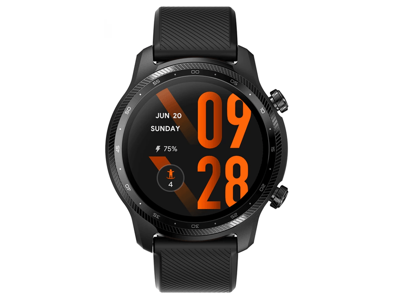 TicWatch Pro 3 ULTRA GPS Shadow Fekete