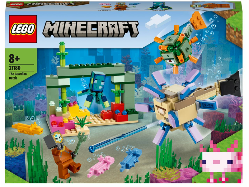LEGO Minecraft A harc az őrszemmel