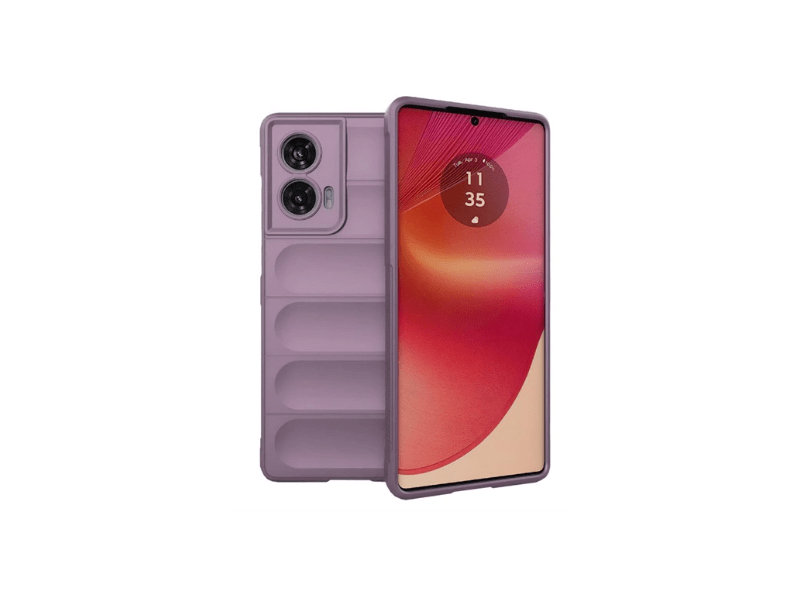 Gigapack Motorola Edge 50 Fusion 5G Szilikon tok, lila (GP-159563)