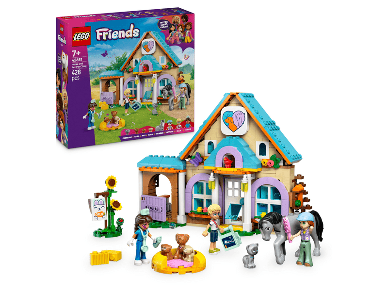 LEGO® Friends Ló- és állatkórház (42651)