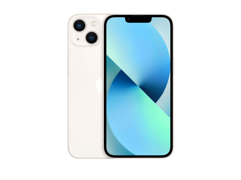 Apple iPhone 13 128GB Okostelefon, Csillagfény fehér (MLPG3HU/A)