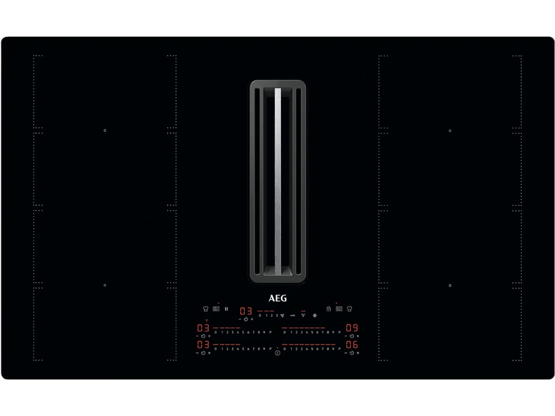 AEG CCE84779CB Indukciós főzőlap beépített páraelszívóval