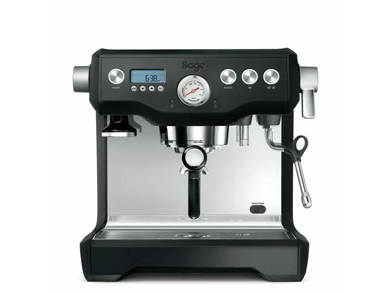 Sage BES920BTR BK DUAL BOILER™ Profi eszpresszó kávéfőző dupla bojlerrel, fekete