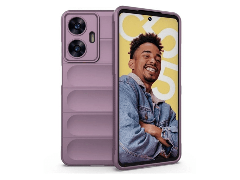 Gigapack Realme C55 Szilikon tok, lila (GP-141401)