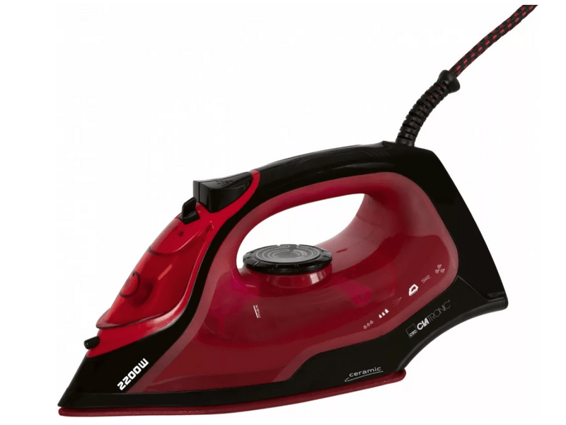 Clatronic DB 3752 Gőzölős vasaló, fekete-piros