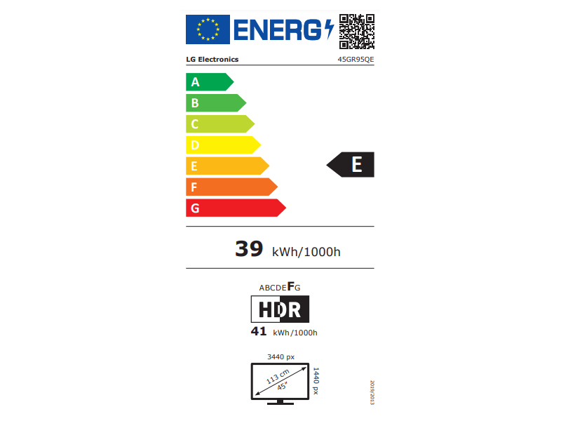 LG 45GR95QE-B 44,5