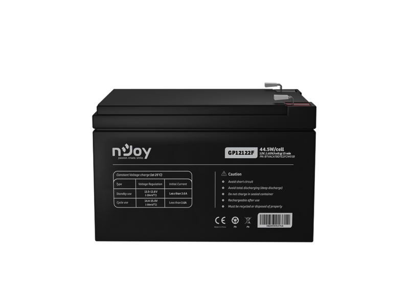 nJoy GP12122F Akkumulátor
