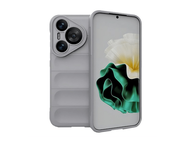 Gigapack Huawei Pura 70 Szilikon tok, szürke (GP-158631)