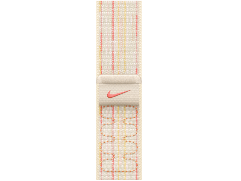 Apple Watch 40 mm-es csillagfény-rózsaszín Nike sportpánt (MC1Q4ZM/A)