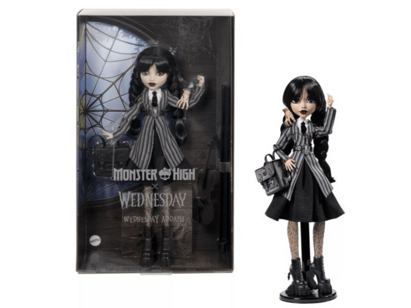 Monster High x Wednesday: Wednesday baba (HXJ04)
