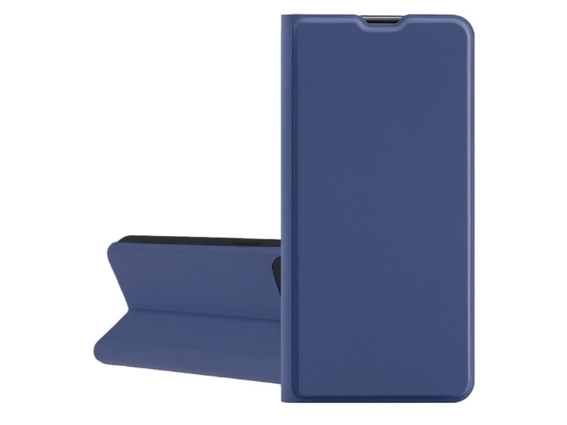 Gigapack Samsung Galaxy A05s Bőr hatású flip tok, kék (GP-155589)