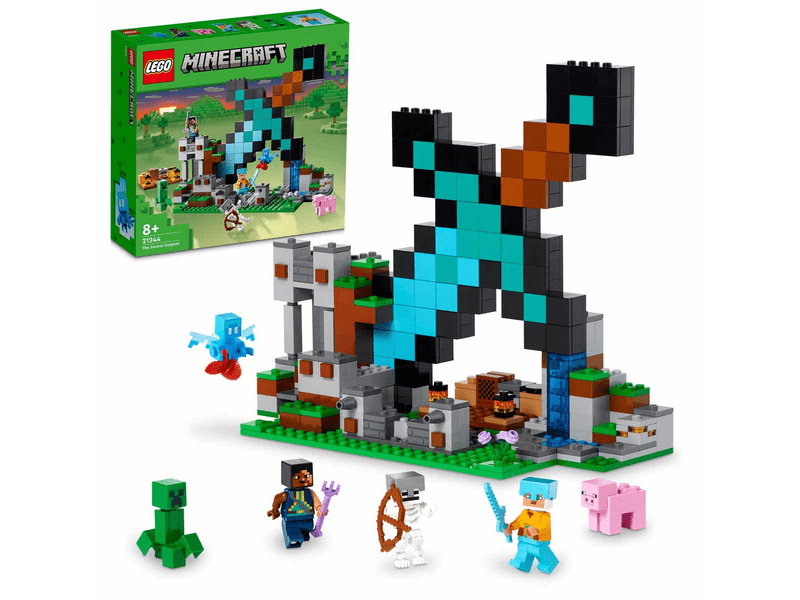 LEGO® Minecraft A kardos erődítmény (21244)