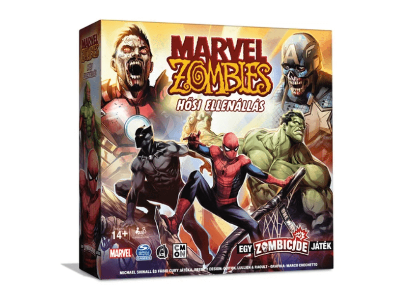 Marvel Zombies: Hősi ellenállás Társasjáték (FON 34810)