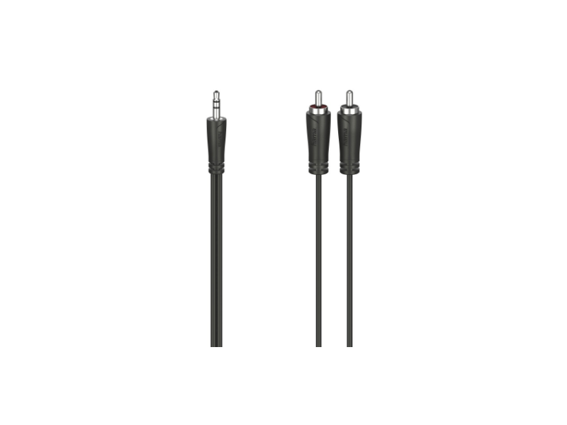 Hama 3,5mm jack - 2RCA összekötőkábel, 5 m (205112)