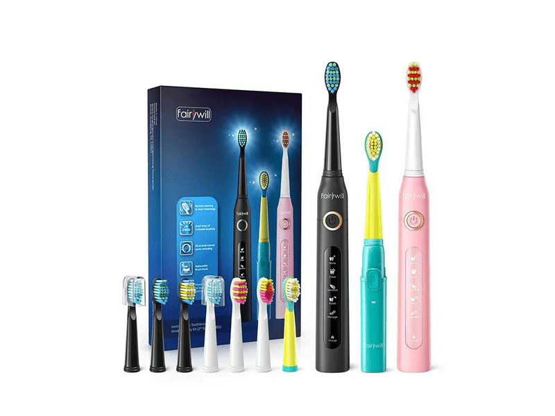 FairyWill 507 Családi szónikus fogkefe szett