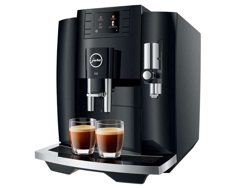 Jura E8 Automata kávéfőző, Fekete