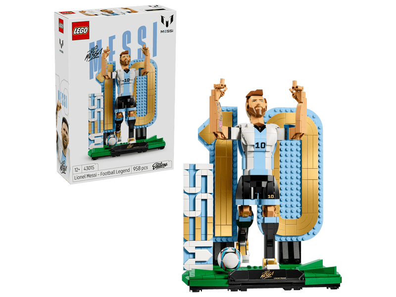 LEGO® Editions Lionel Messi – Futball-legenda (43015)