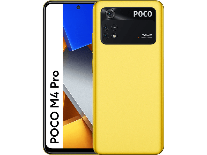 Poco M4 Pro 4G 256/8 GB Okostelefon, Sárga