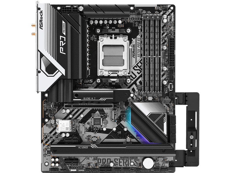 Asrock X670E PRO RS AM5 Alaplap, ATX