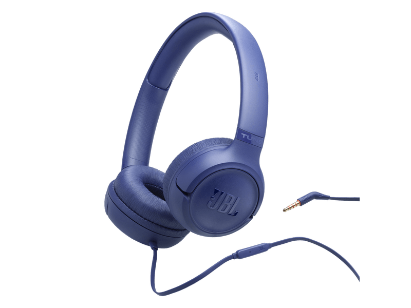JBL Tune 530 Vezetékes fejhallgató, kék (T530BLU)