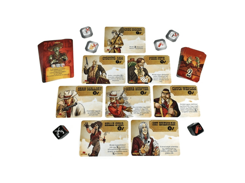 Bang! Kockajáték: Élve vagy élőholtan kiegészítő (34128)