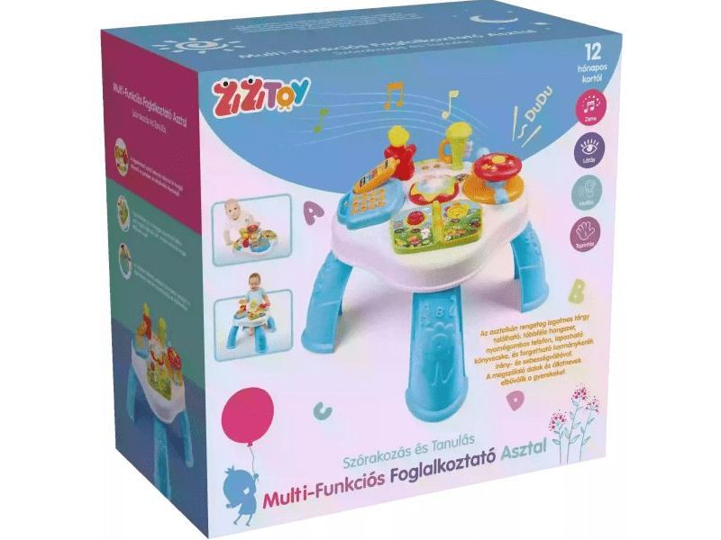 Multi-funkciós foglalkoztató asztal (WD3737)