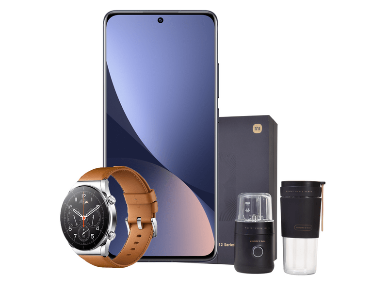 Xiaomi 12 BL 256+Xiaomi WatchS1+GIFT BOX, kék