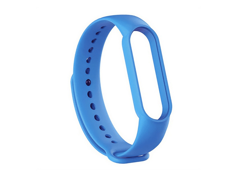Gigapack Xiaomi MI Band 3/Mi Band 4 Pótszíj, kék, szilikon (GP-141140)
