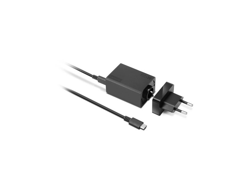 LENOVO AC Utazó Adapter, 65W, USB-C, EU