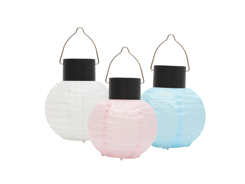 Home MX205 Napelemes lampion, 3db-os szett