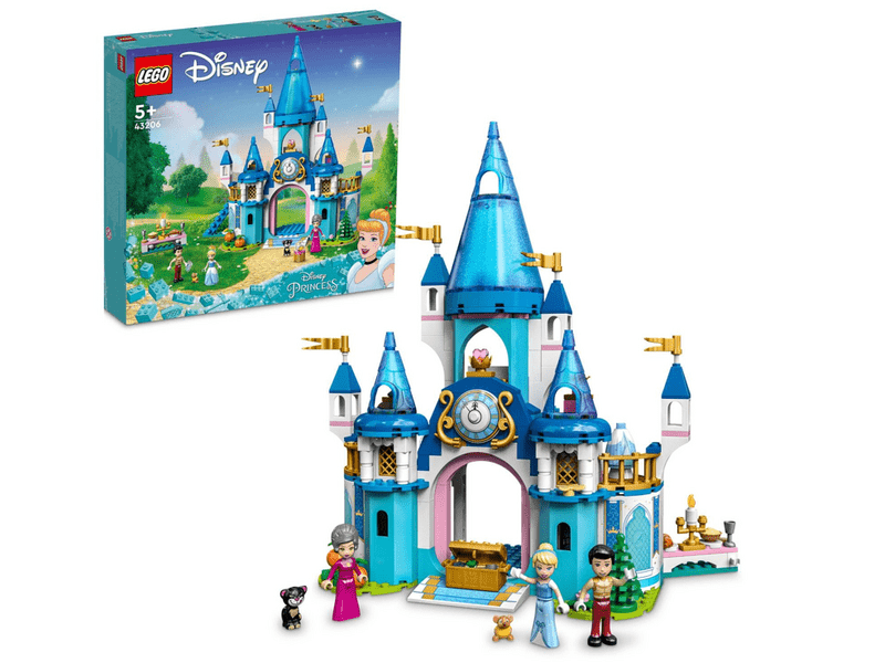 LEGO® Disney Princess™ Hamupipőke és Szőke herceg kastélya (43206)