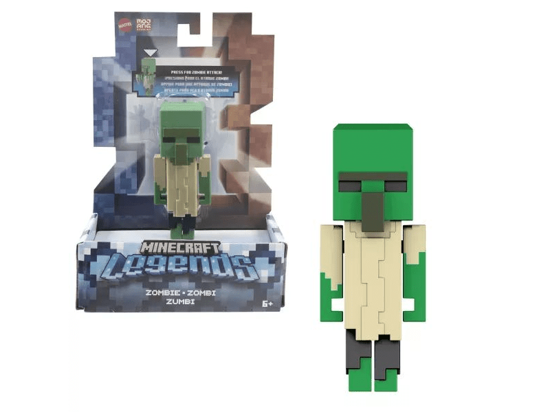 Minecraft Legends Zombi figura
