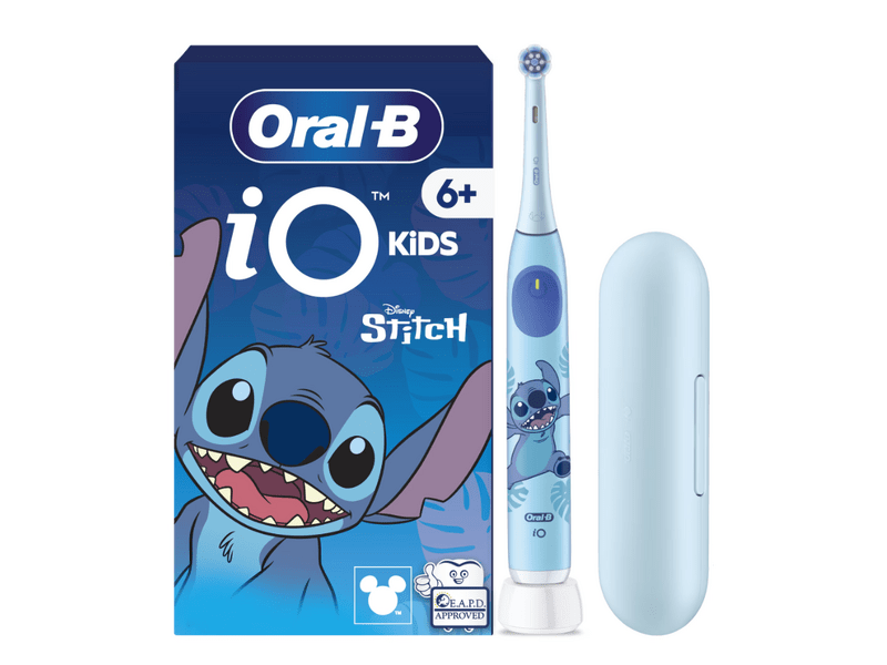 Oral-B iO Kids Stitch Elektromos gyerekfogkefe + útitok