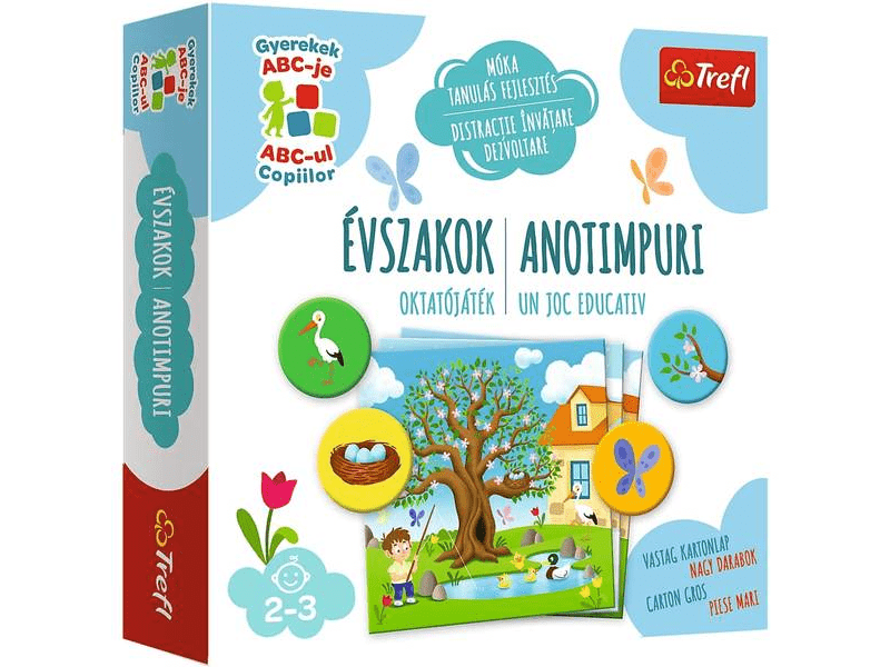 Trefl: Kis felfedező - Évszakok társasjáték (2088)