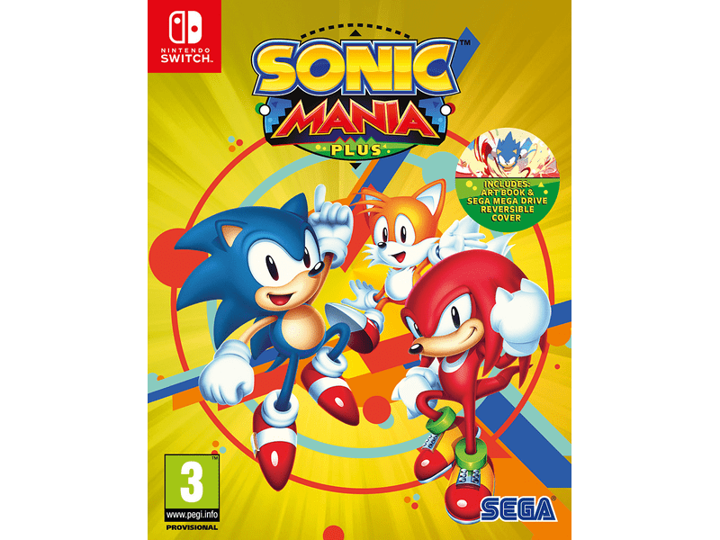 Sonic Mania Plus - Nintendo Switch játék