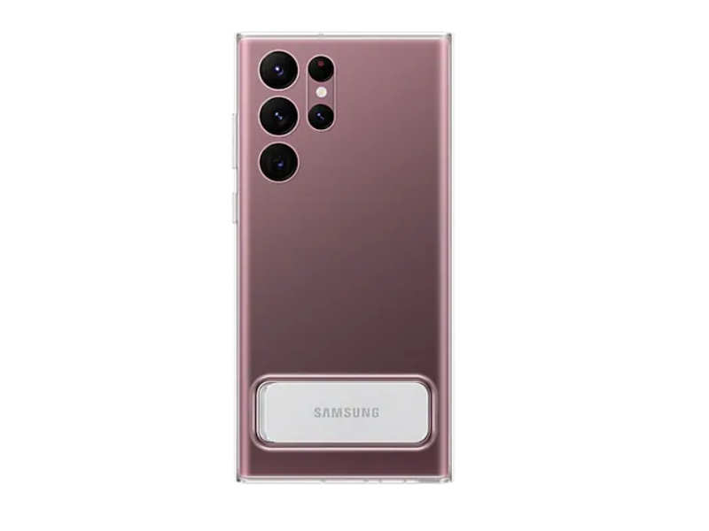 Samsung Galaxy S22 Ultra Átlátszó álló tok EF-JS908CTEGWW