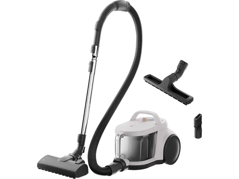 Electrolux EL51C2SW Clean 500 Porzsák nélküli porszívó, kagylófehér