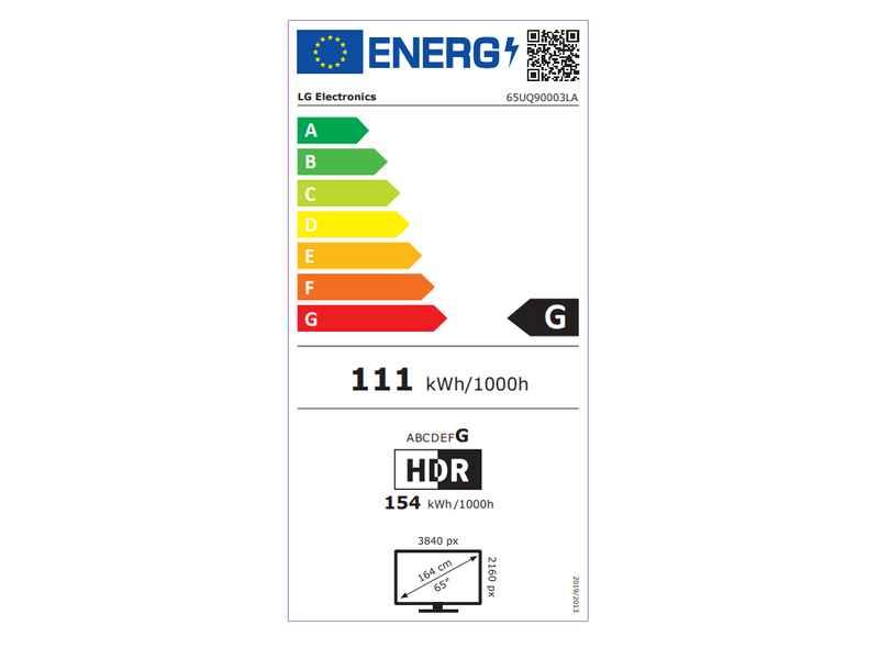 LG 65'' 4K HDR Smart UHD TV 65UQ90003LA