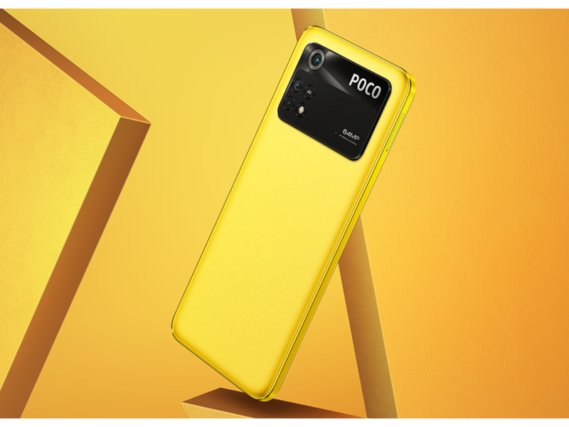 Poco M4 Pro 6/128GB Okostelefon, sárga
