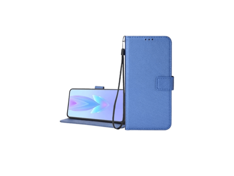 Gigapack GP-160452 TCL 501 Bőr hatású flip tok, kék