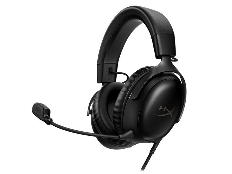 HyperX Cloud III Gamer headset, Fekete (727A8AA)