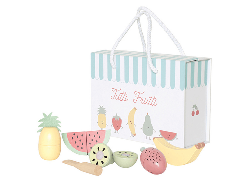 Vágható gyümölcsök kistáskával (W7236)