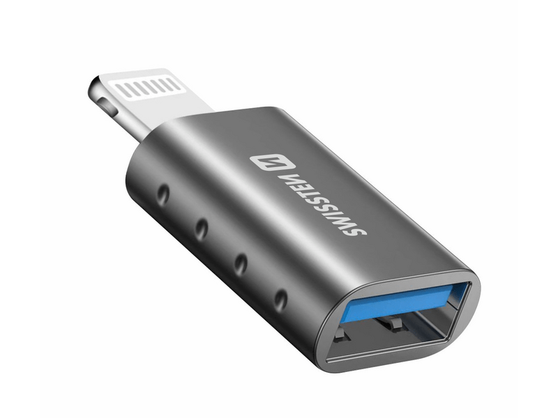 Swissten 55500300 OTG adapter lightning - USB-A