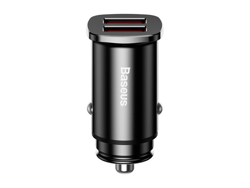 Baseus Square Metal autós gyorstöltő 30W, fekete (CCALLDS01)