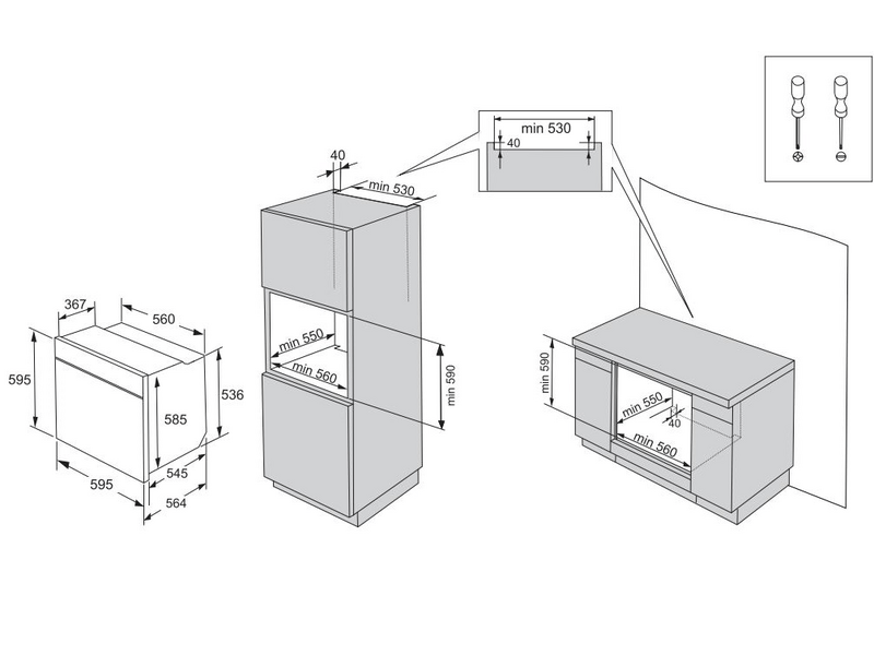Gorenje BPS6747A06X Beépíthető sütő