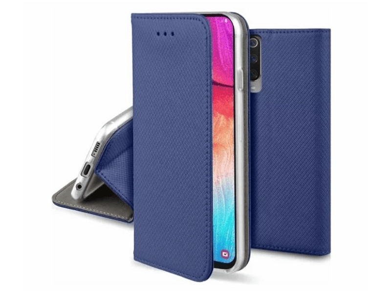 Gigapack GP-160462 Sony Xperia 10V bőr hatású flip tok, sötétkék