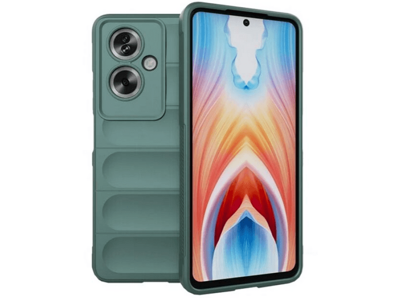 Gigapack Oppo A79 Szilikon tok, sötétzöld (GP-159006)