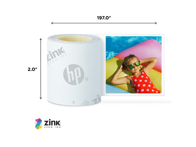 HP Sprocket Panorama Zink tekercspapír, 5 m (HPIZPANROLL)