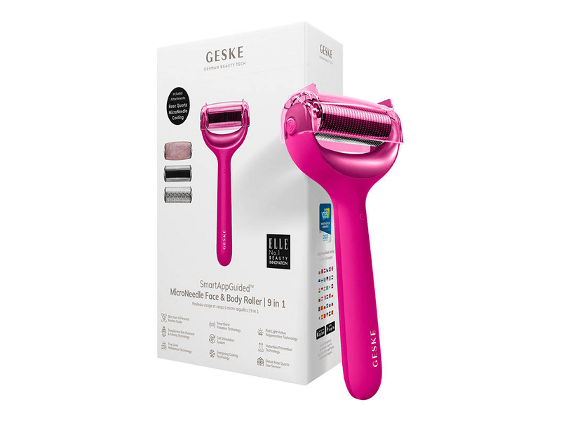 Geske 9 az 1-ben Okos mikrotűs arc- és test henger, magenta