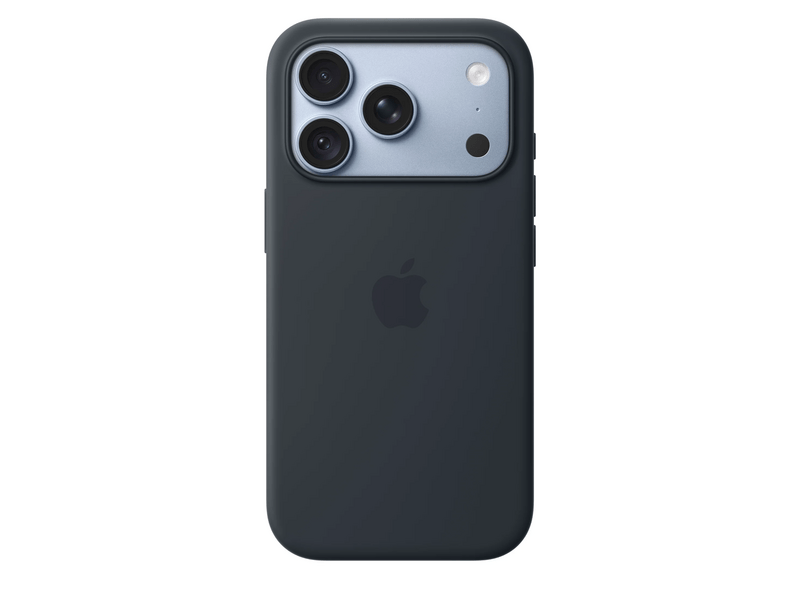 Apple iPhone 18 Pro szilikon tok, MagSafe-rögzítésű, tengerészkék (MK8X4ZM/A)